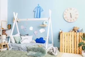 Chambre d'enfant décoré