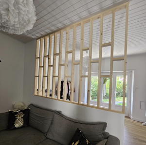 Claustra en bois décoratif - Nantes 44