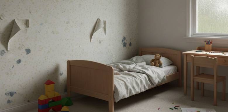 Humidité dans une chambre à Deauville