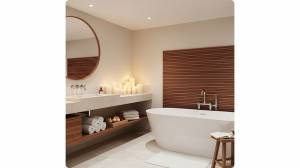Salle de bain sur-mesure : les tendances 2026 pour un espace pratique, design et écoresponsable - Vire Normandie 14500
