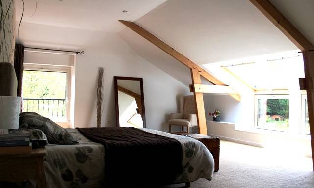 Aménagement de chambre sous pente à Vichy