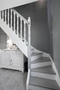 Escalier repeint