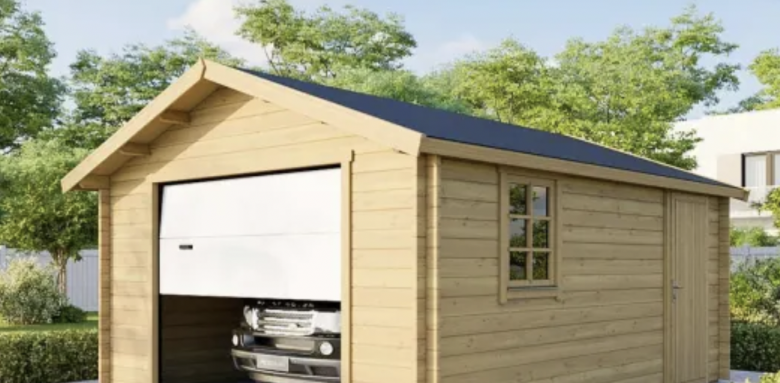 garage en kit, en bois - Jardiland