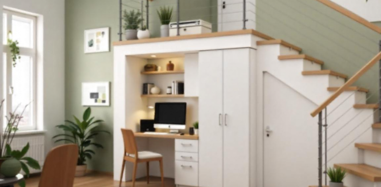 Aménagement dessous d'escaliers ouest lyonnais 69340