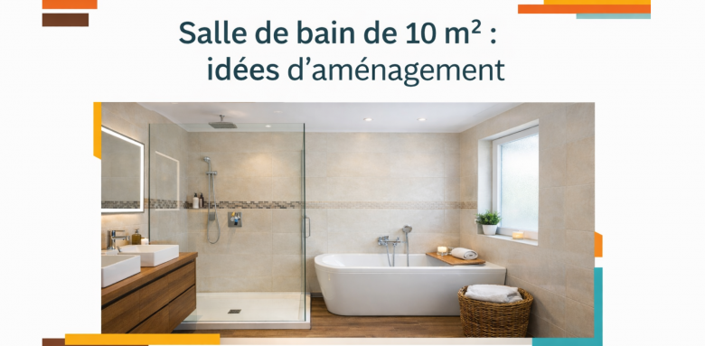 Rénover une salle de bain de 10 m²
