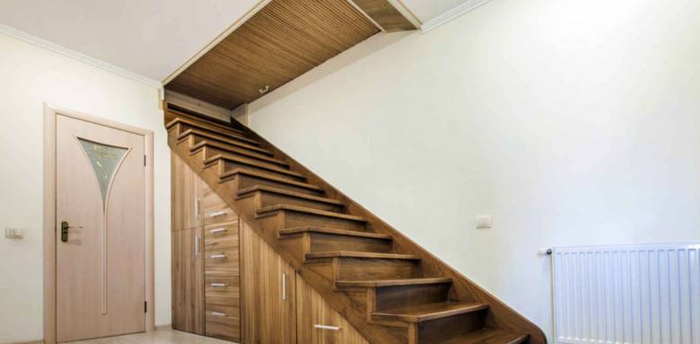Escalier en bois
