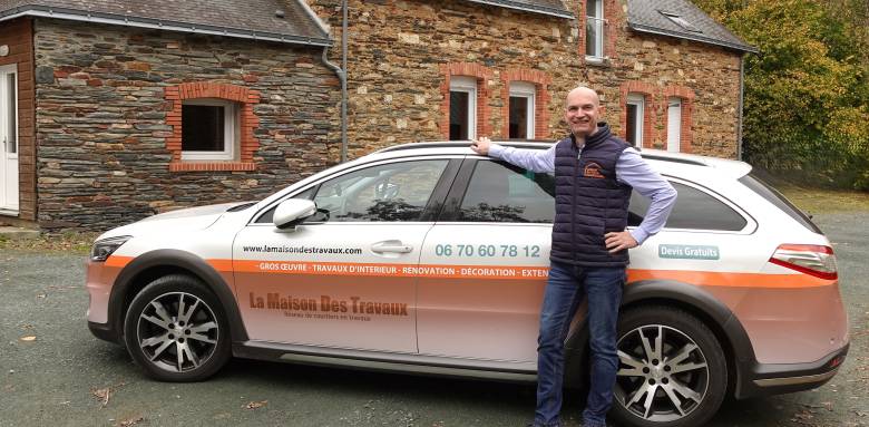 Antoine Lamoureux coutier en travaux Blain Chateaubriant