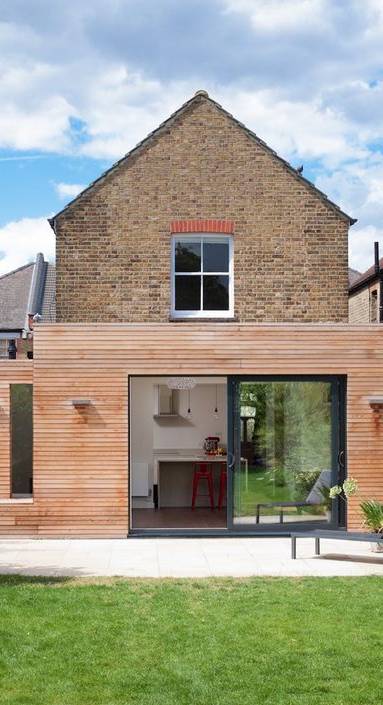 extension ossature bois à Blain 44