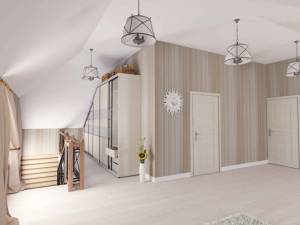 rénovation de combles, maison située dans l'ouest de Lyon