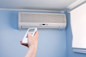 Diffuseur d'air d'une pompe à chaleur air-air en appartement - Rochefort 17