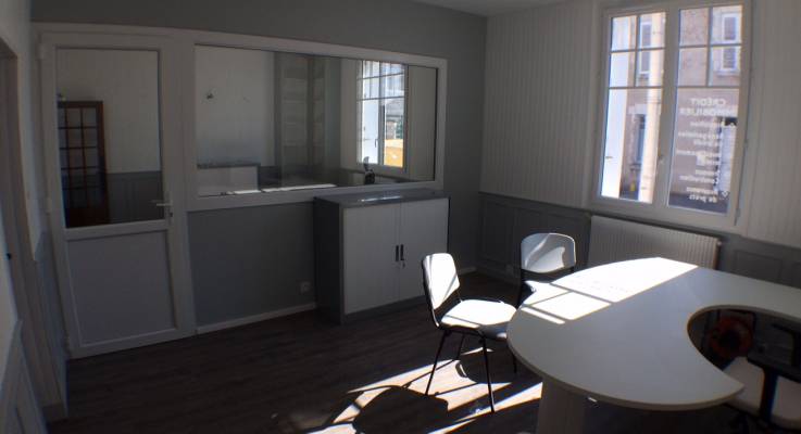 Aménagement de bureaux par l'agence de Joué-lès-Tours