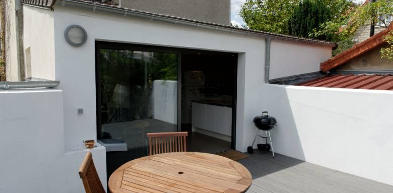 Extension en bois ou parpaing 