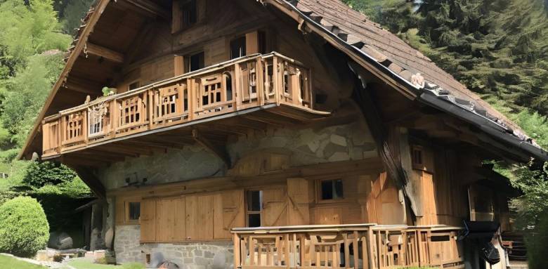 un joli chalet typique 