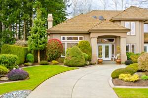 Allée d'entrée de maison en béton - Rochefort 17