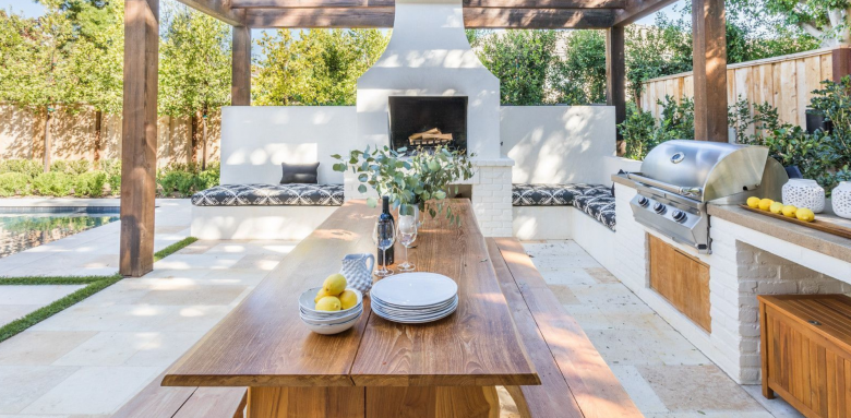 Cuisine extérieur été