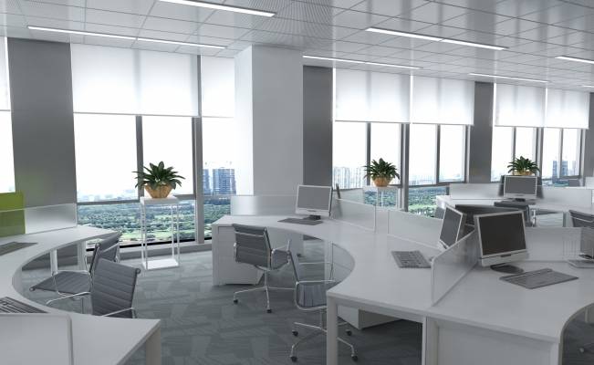 Bureaux clean desk