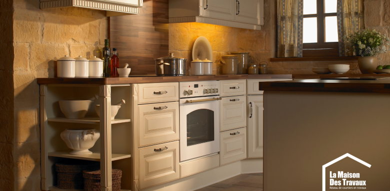 Rénovation cuisine rustique Grenoble