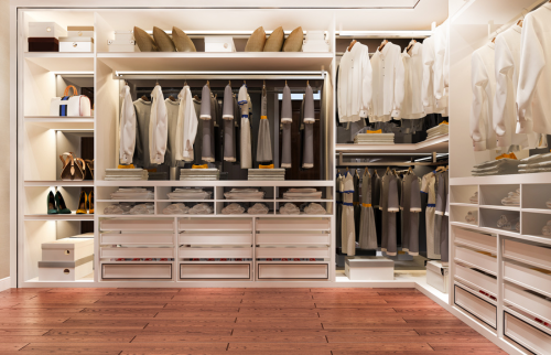 dressing aménagée