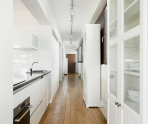 Appartement en longueur aménagement Thonon les bains