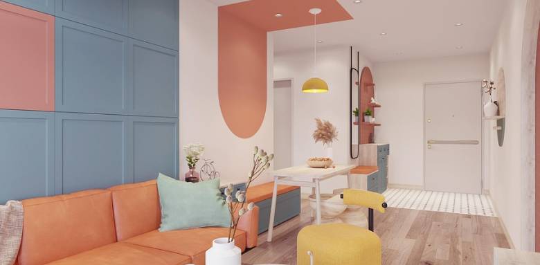 Illustration rénovation appartement