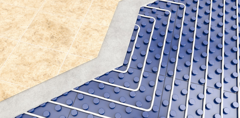 Chauffage au sol salle de bain