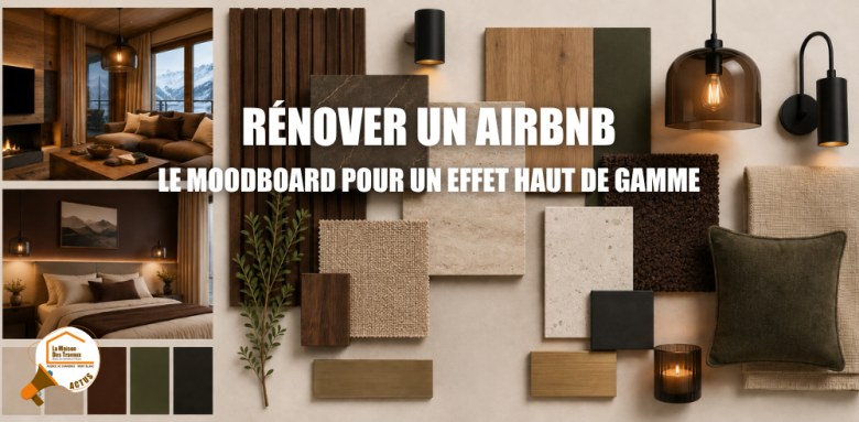  rénovation Airbnb Chamonix Mont-Blanc, décoration location courte durée Megève, matériaux premium Sallanches montagne, rénovation chalet Airbnb Saint-Gervais, aménagement location saisonnière La Clusaz 