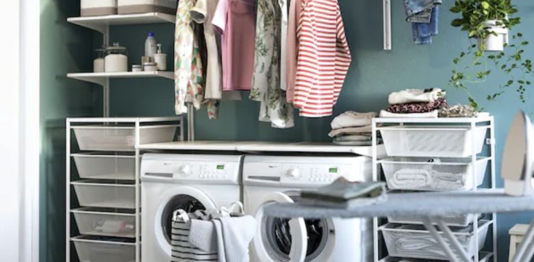Solutions de rangement pour la buanderie, Ikea