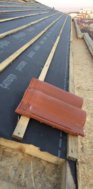 Affaissement de toiture