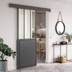 Porte verrière coulissante