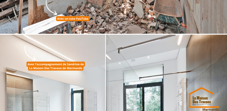 Entre un tuto YouTube et un pro recommandé par Sandrine, il y a un monde. Sécurité, normes, qualité : optez pour le bon accompagnement.