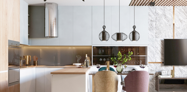 plan de travail ajustable cuisine