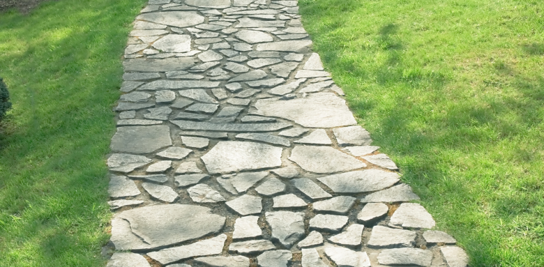 revetement pour une allee pietonne