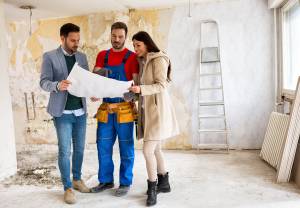 Rénovation de maison.