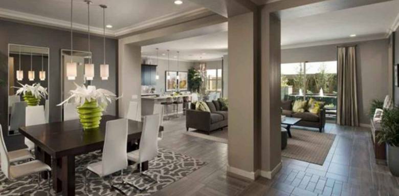 Salon/séjour esprit bois