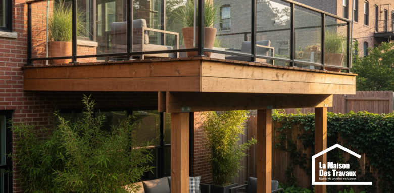 Construction terrasse pilotis Béziers