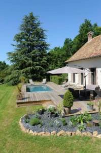 Terrasse avec piscine