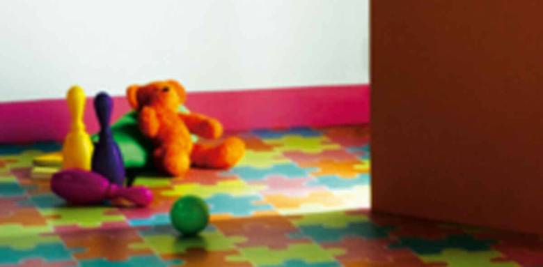 sol pvc salle de jeux funny Castorama