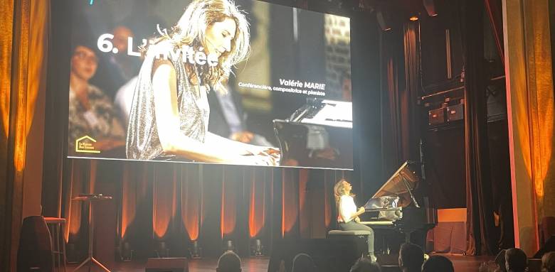 Concenrt pianiste Valérie Marie - Convention Nationale La Maison Des Travaux 2024 à Versailles -