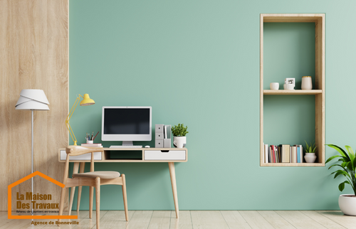 Un peu de couleur dans le bureau