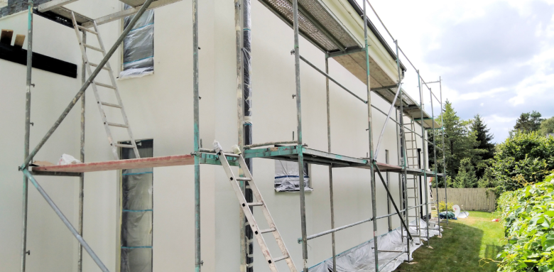 Ravalement de façade : types de façades et rénovation d’un mur pignon