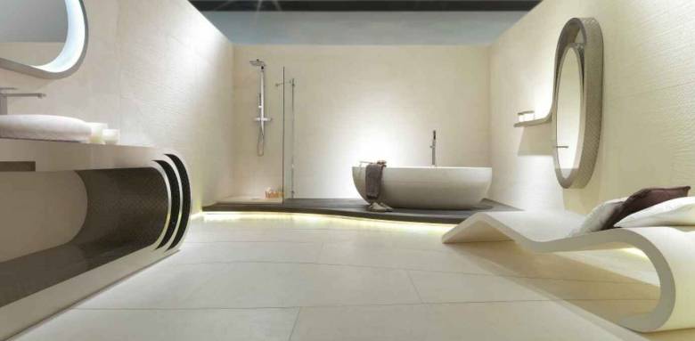 sol en pierre calcaire crème - Porcelanosa