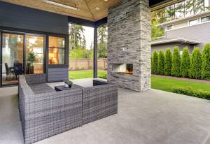 Aménager une terrasse en béton en Indre-et-Loire.