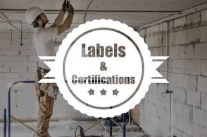 Labels et vertification bâtiment