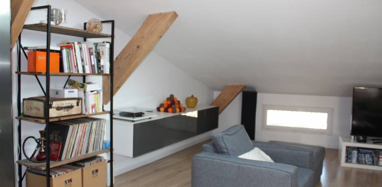 Combles aménagés séjour