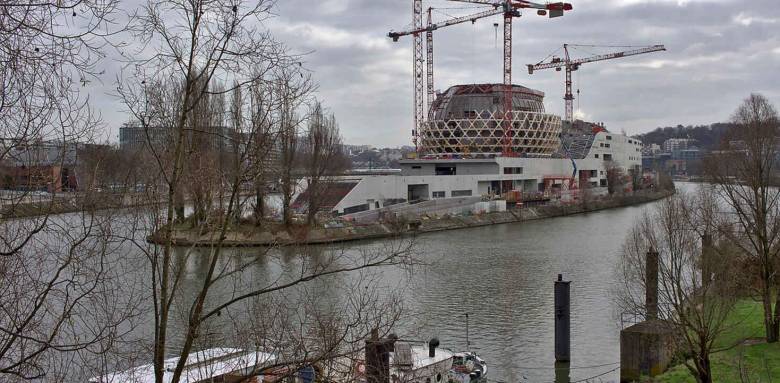 Projet de construction sur l'Ile Seguin à Boulogne Billancourt