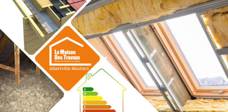 Isolation en toiture - sarking, rampant, soufflage- charpentier 73, couvreur 73, ITE 73, maçon 73