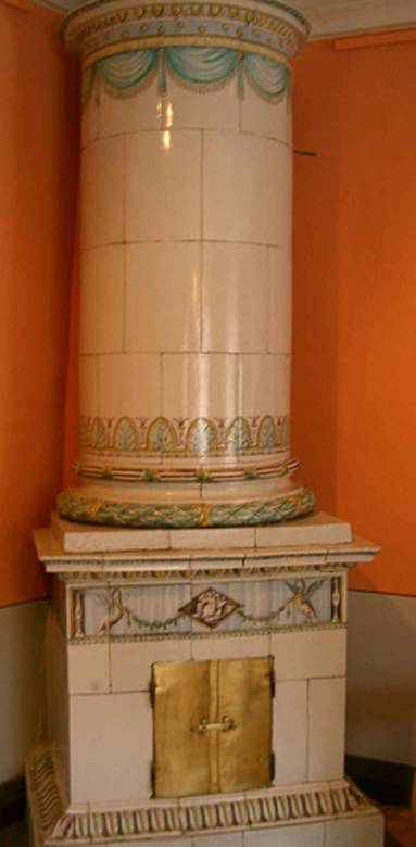 Poêle en terre cuite 