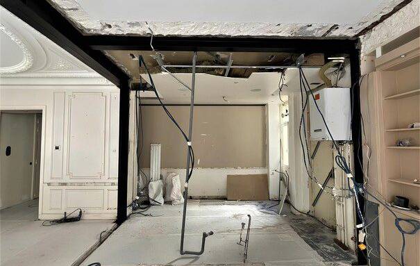 Mur porteur ou cloison dite porteuse