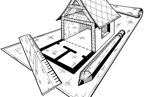 Plan construction garage Arras