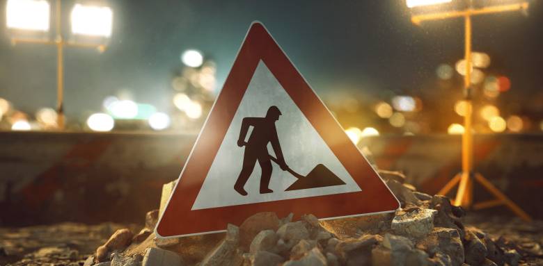 Une étude de sol avant les travaux.